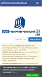 Mobile Screenshot of pdf-book-free-download.com